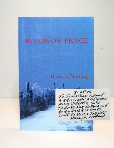 Red snow fence harry e - by,