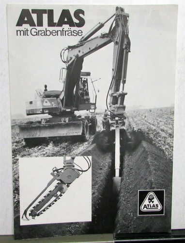 1980 atlas crane construction - atlas,