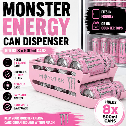 Monster energy can dispenser - monster,