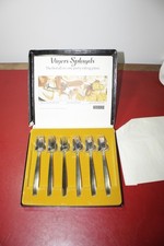 Viners boxed set 6 stainless steal Splayds by McArthur 1970's
