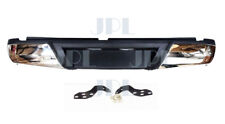 Rear Bumper Chrome With Brackets For Nissan Navara NP300 2.3TD Pick Up (2015>ON)