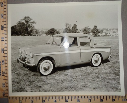 1961 singer sedan - singer, press