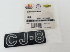 Jeep CJ-8 Lettering Emblem 9.2 x 3.1 cm Omix-Ada DMC-5758601 81-86