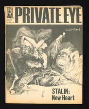 Private Eye magazine back