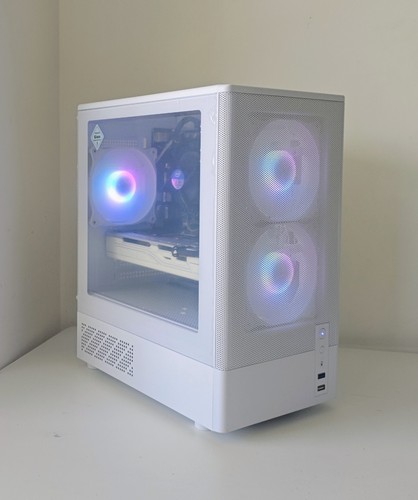 Fast white gaming intel i7 - white, pc