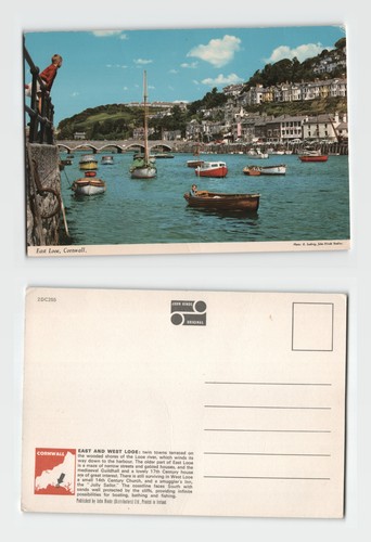 Postcard east looe - postcard,