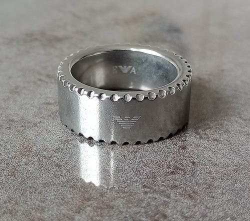 Emporio armani ring - emporio, stainless