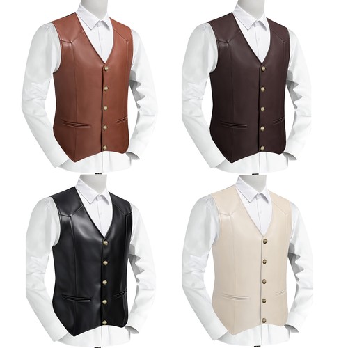 Colour mens faux leather - colour,