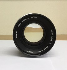 Cannon FL 50mm 1:1.4 Lens With Hoya 58mm UV(0) Clear Filter