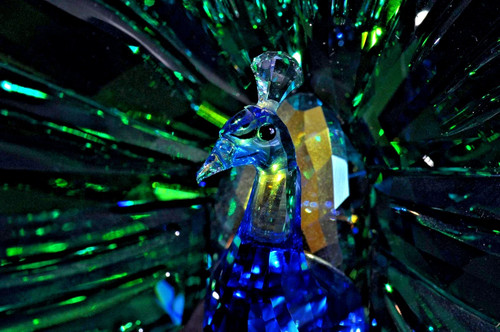 Swarovski crystal peacock arya - swarovski,