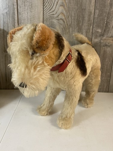 Vintage steiff terrier dog - steiff,