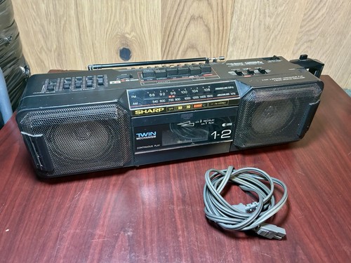 Vtg sharp t282 twin - vtg, wq-t282