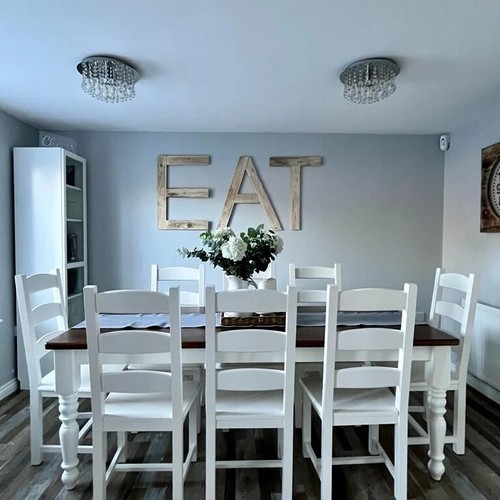 New 7ft farmhouse dining - dining, table