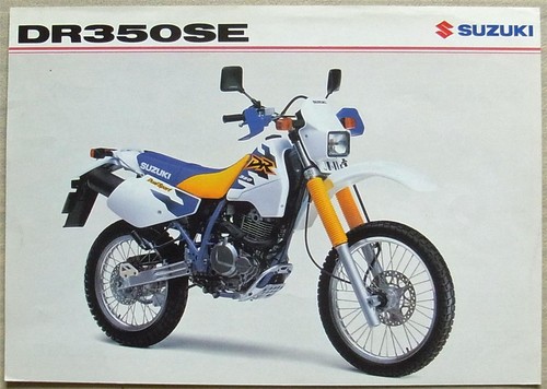 Suzuki dr350se motorcycle - dr350se,