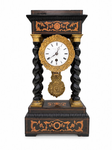 Antique french style mantel - french,