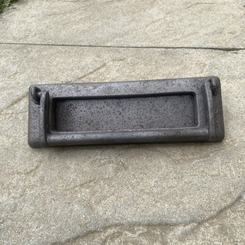 Vintage cast iron letter - vintage,