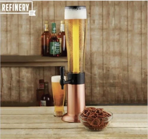 New refinery beer beverage - new,