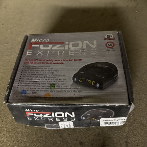 Micro fuzion gps speed camera - fuzion,