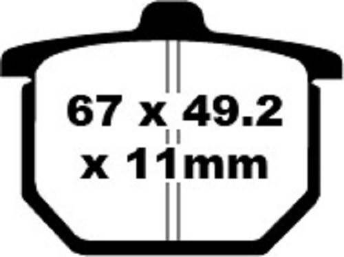 Ebc brakes brake - brake, pads