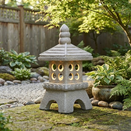 40cm solar pagoda - solar,