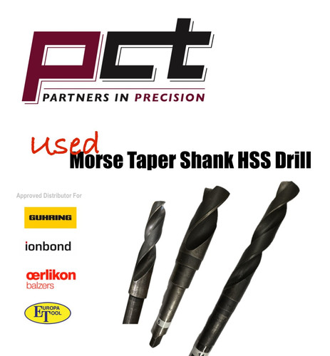 Hss morse taper drill used - morse,