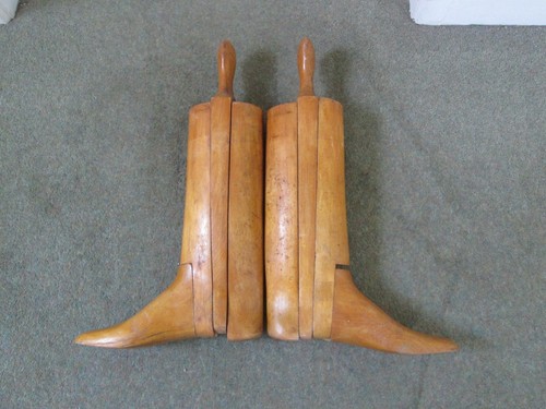 Vintage wooden wood - wood, calf