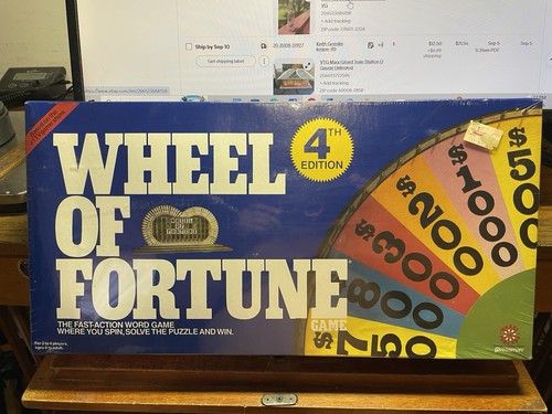 Vtg wheel fortune - wheel, 4th