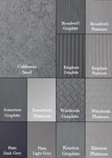 Vertical Blind Slats Replacement Louvres 89mm (3.5") - GREY - Made to Measure