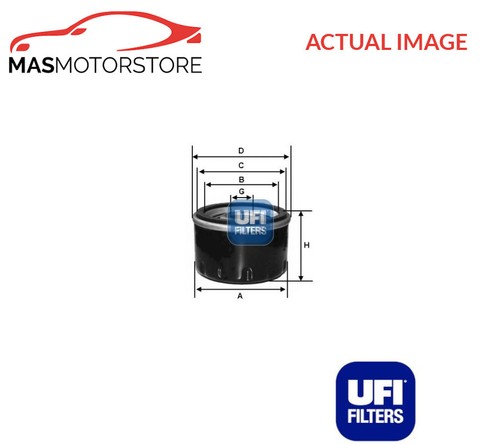 Engine oil filter ufi - oil,