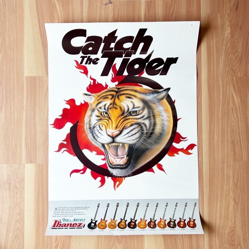 Ibanez catch the tiger - ibanez, poster