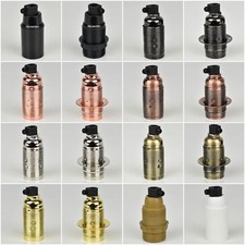 Vintage Industrial Lamp Light Bulb Holder Antique Retro Edison SES E14 Fitting