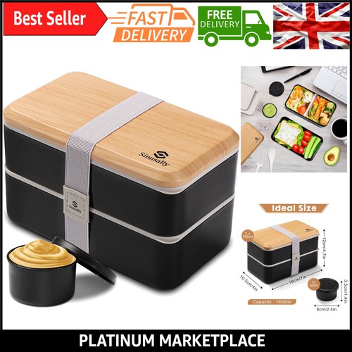 1400ml leak proof - leak-proof, stackable
