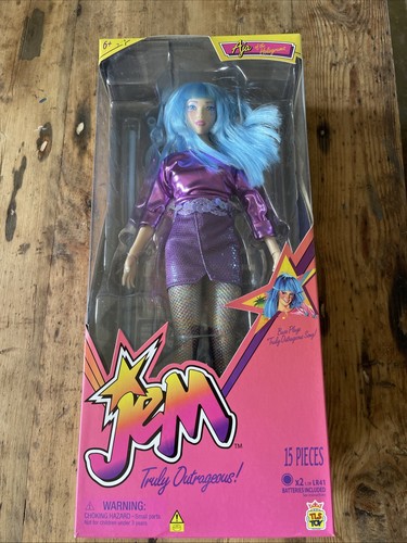 Jem and the holograms doll - and,