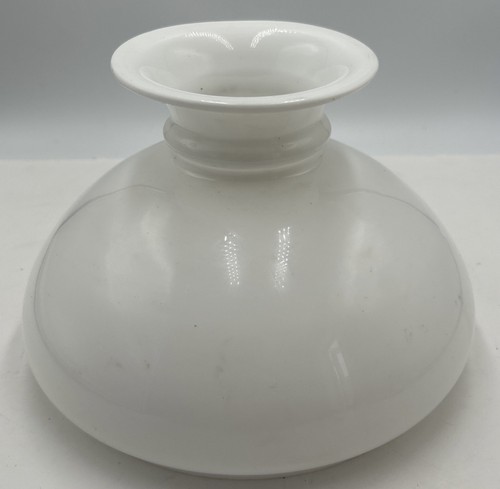 Vintage white opal vesta dome - white,