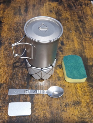 Ultralight solo cook kit - kit, –