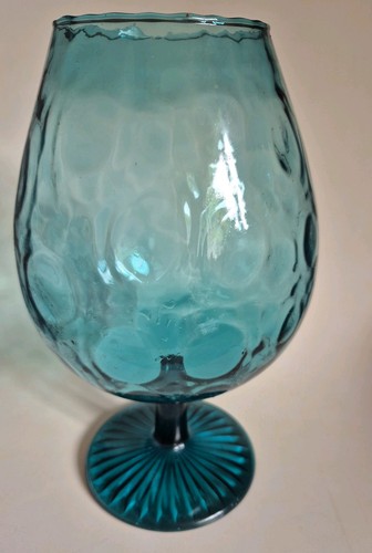 Vintage empoli teal blue - empoli, glass