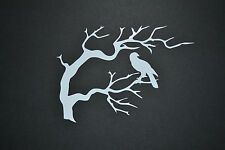 BIRD OF PREY IN TREE EAGLE HARRIS HAWK OSPREY RAPTOR FALCONRY STICKERS DECALS
