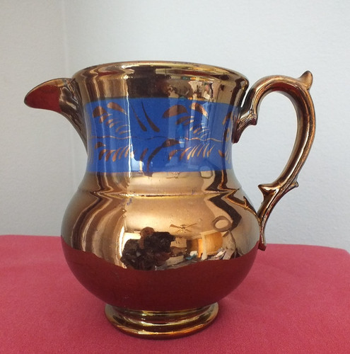 Vintage blue copper tone - vintage,