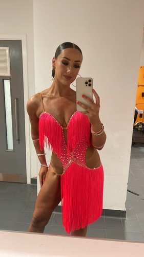 Pink latin dress - sale, size