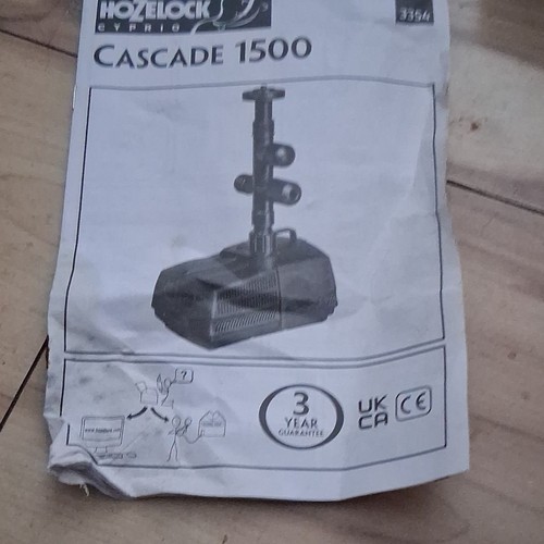 Hozelock cascade 1500 - hozelock,