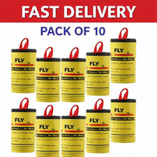 10 Fly Insect Catcher Paper