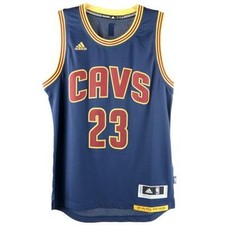 #23 LEBRON JAMES NBA BLUE Jersey CAVALIERS Swingman Authentic Vintage
