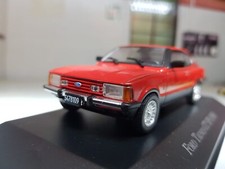 1:43 Scale Model Ford Cortina Taunus GT Fastback Coupe TC3 SP5 1983 Diecast Red