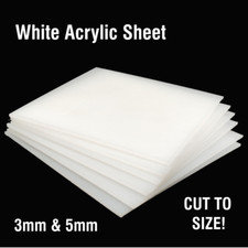 WHITE Perspex Acrylic Sheet