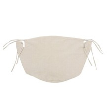 JVL Log Storage Basket Canvas Lining replacement with Space for Handles and Ties