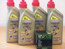 Castrol mineral 20W50/oil filter Kawasaki ZL1000 eliminator year 87-88