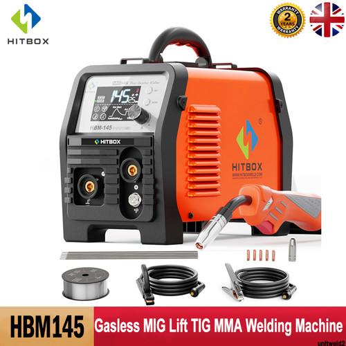 Hitbox 4in1 gasless mig - mig, welder