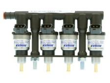 Keihin Injector Rail 4 Cylinder KN8 White 43CC Serviced PRINS VSI 1 2 LPG