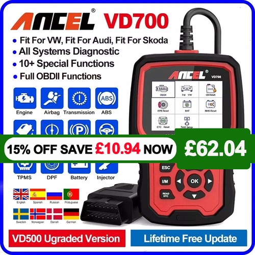 Ancel abs srs epb oil - epb, obd2
