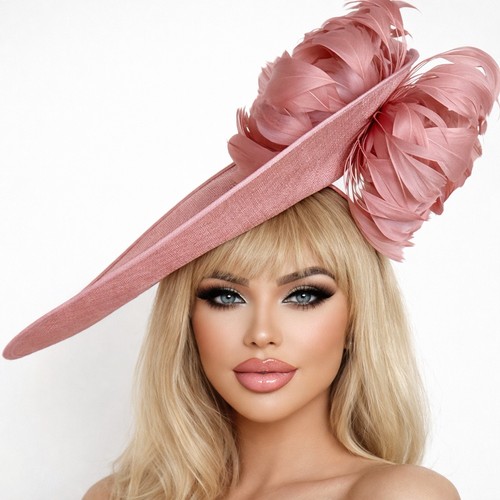 Large pink statement hatinator - statement,